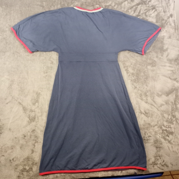 Boden Empire Waist Blue Dress, Wome’s Size 6R Knee Length - Picture 2 of 6